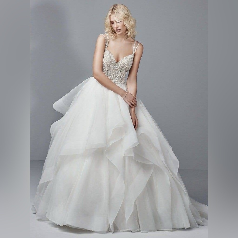 SOTTERO & MIDGLEY MICAH SWAROVSKI CRISTAL WEDDING GOWN